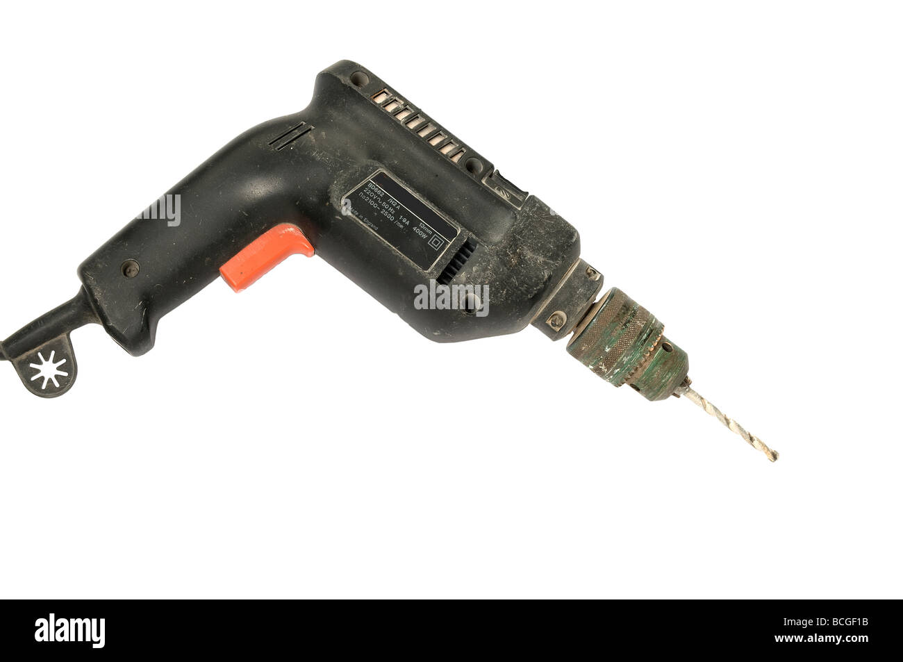 A Drill isolated Stock Photo