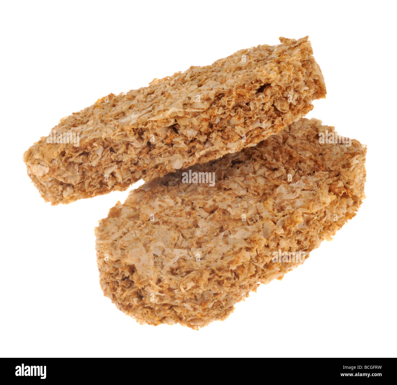 Wheat biscuit cereal Stock Photo