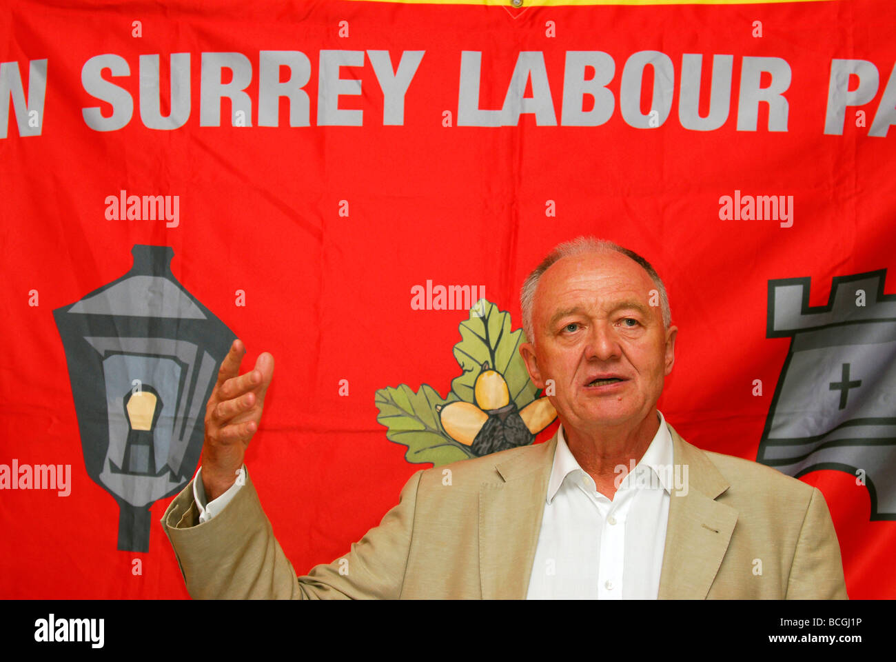 Former GLC Leader and London Mayor Ken Livingstone speaking at South