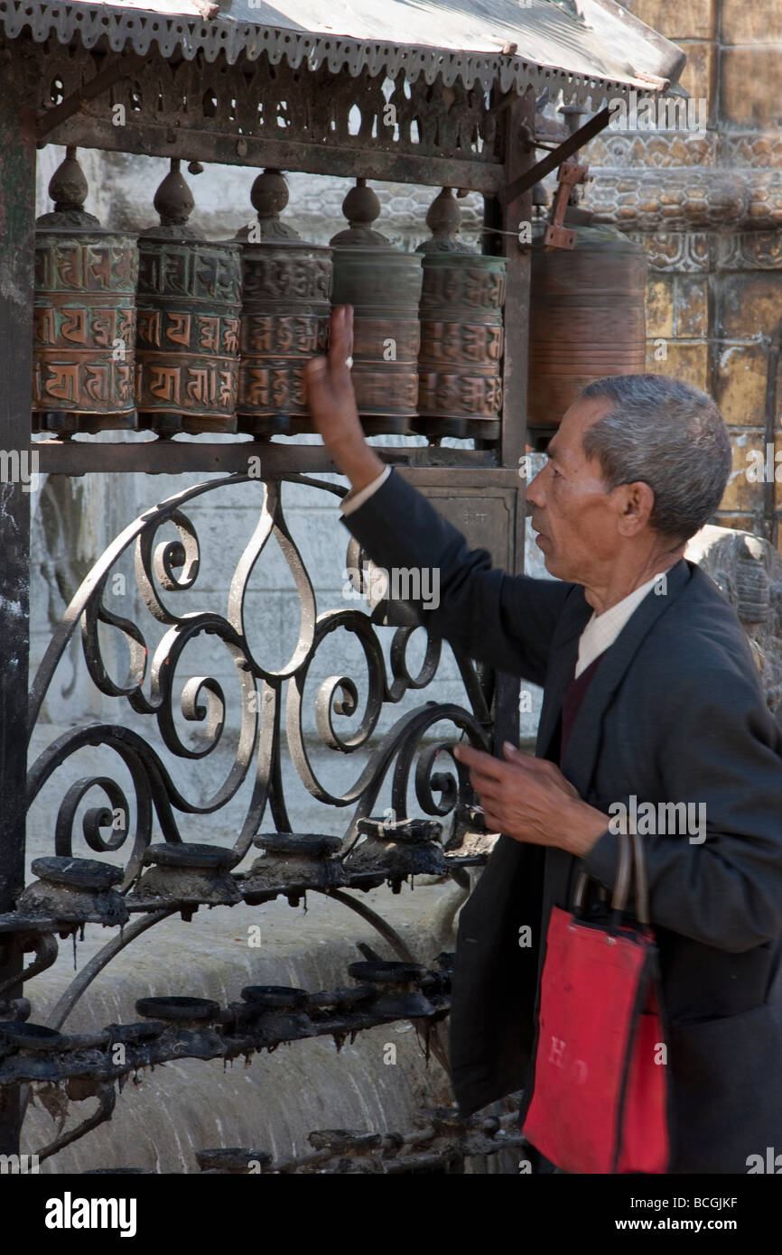 Prayer wheels spinning hires stock photography and images Alamy