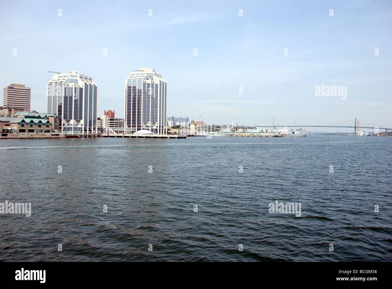 Waterfront Halifax Nova Scotia Stock Photo