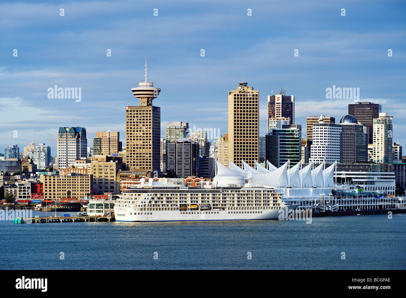 Vancouver skyline, Canada Stock Photo