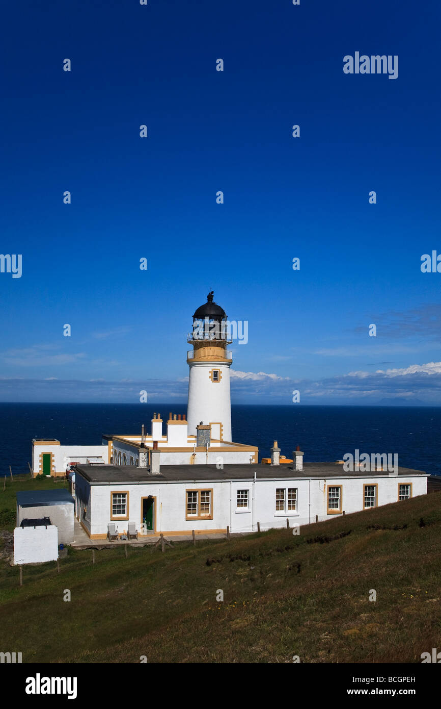 Tiumpan Head lighthouse Isle of Lewis, Outer Hebrides, western isles, Scotland, UK 2009 Stock Photo