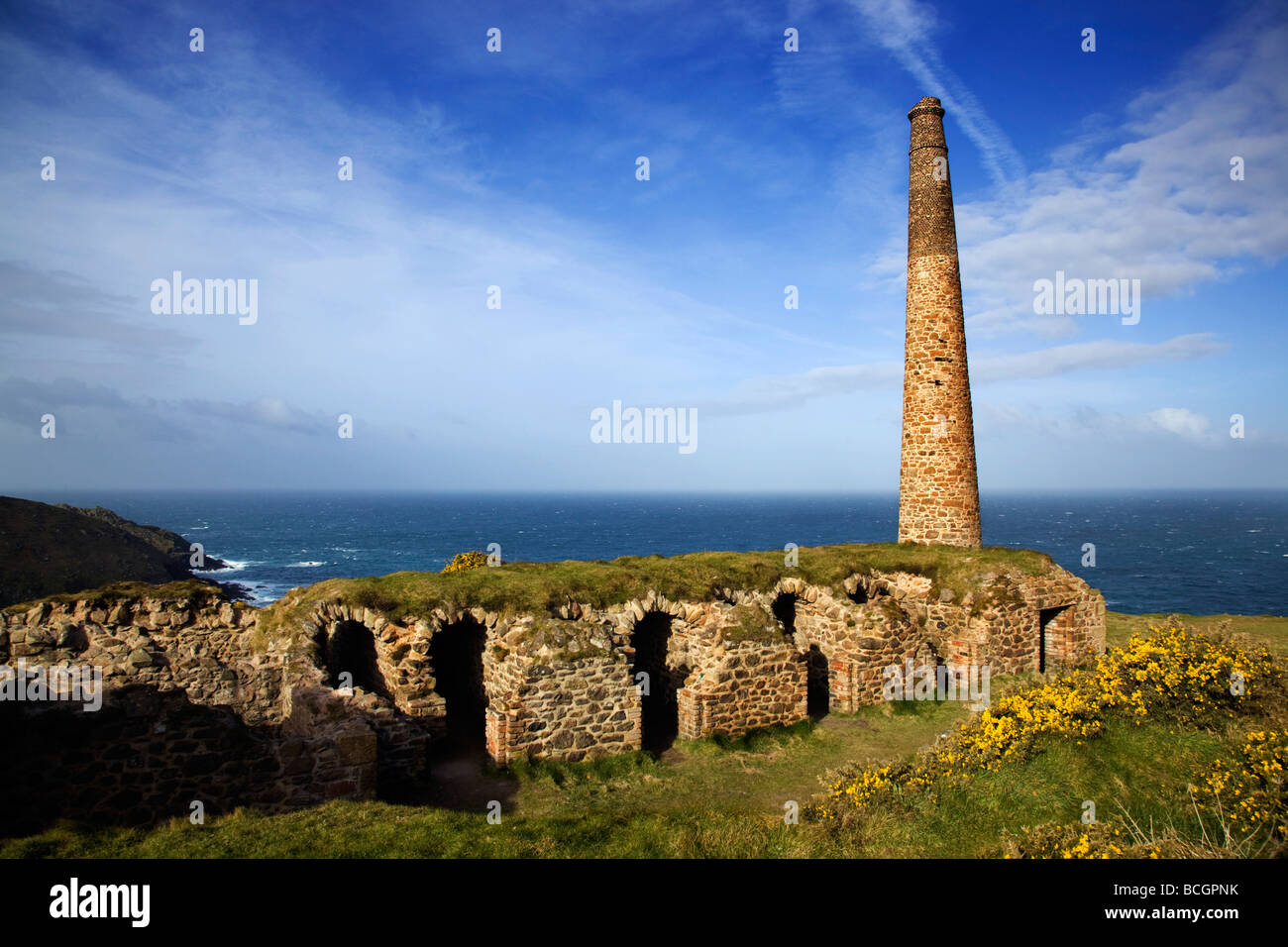 Botallack Mine Cornwall Stock Photo Alamy