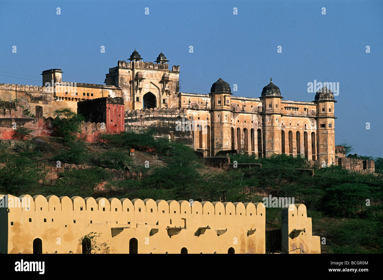 India Rajasthan Jaipur Amber Palace Amber Fort Fortress Stock Photo - Alamy