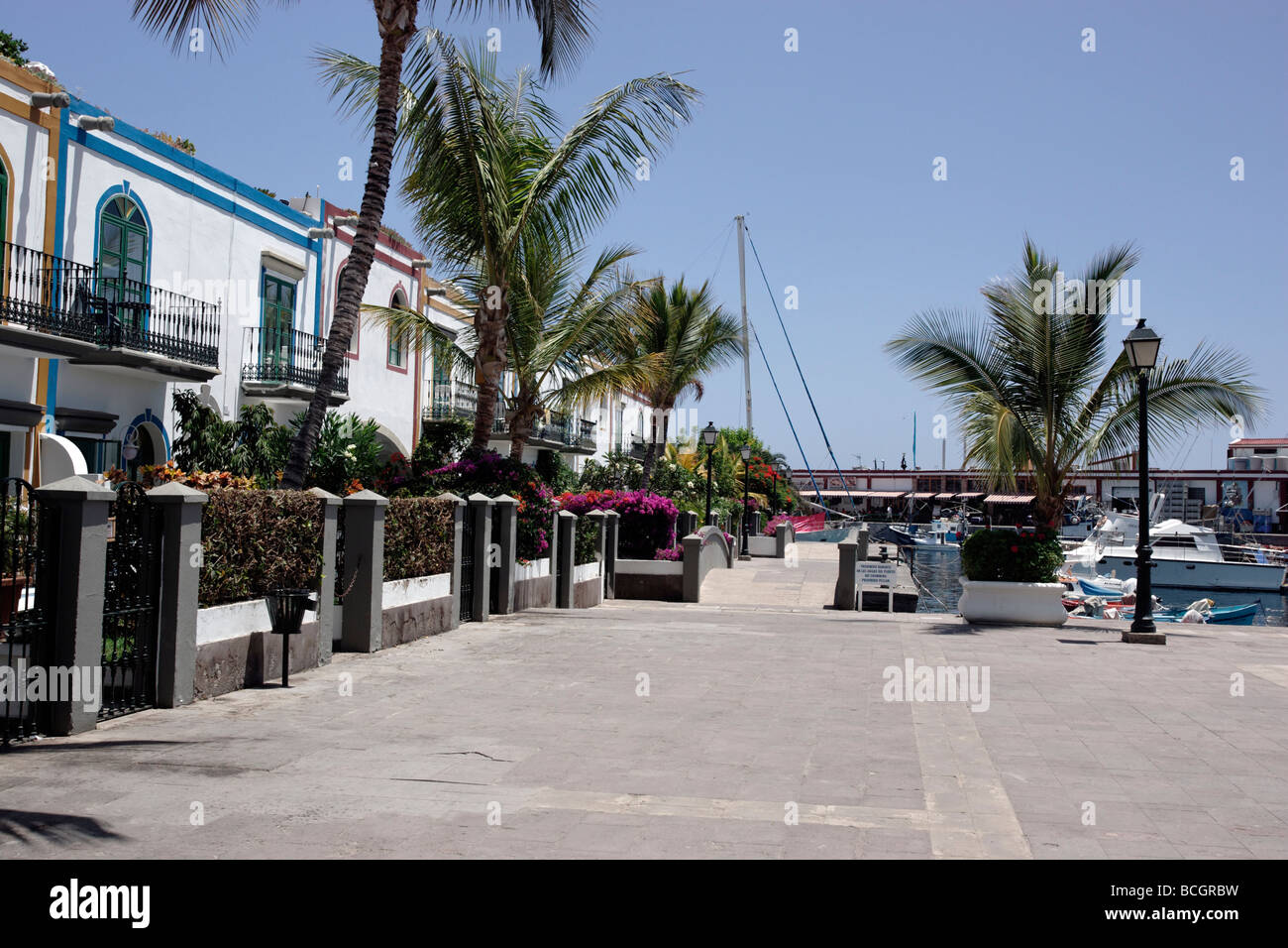 puerto mogan, Gran Canaria Stock Photo Alamy