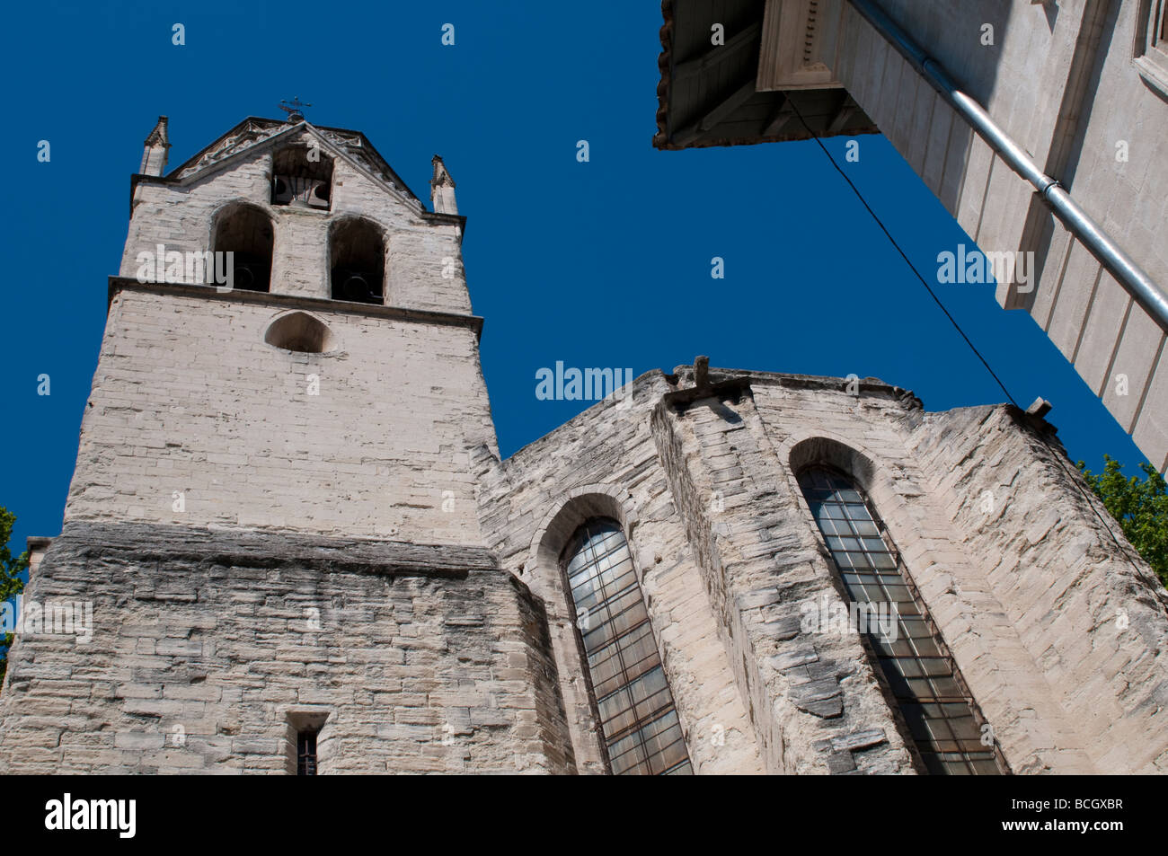 Church of Saint Didier Avignon France Stock Photo