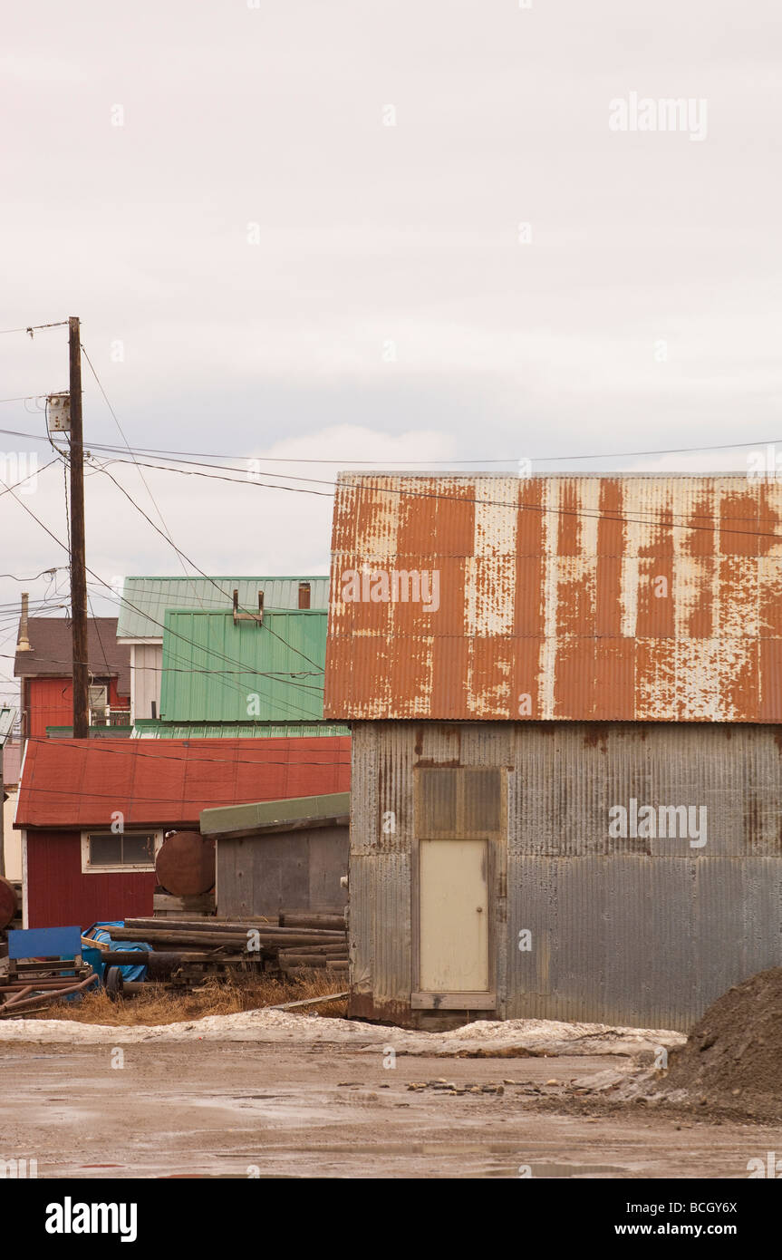 House roofs houses nome nome alaska hires stock photography and images