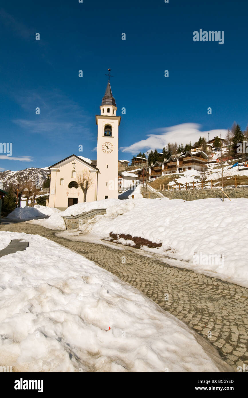 Chamois Aosta Italy Stock Photo Alamy