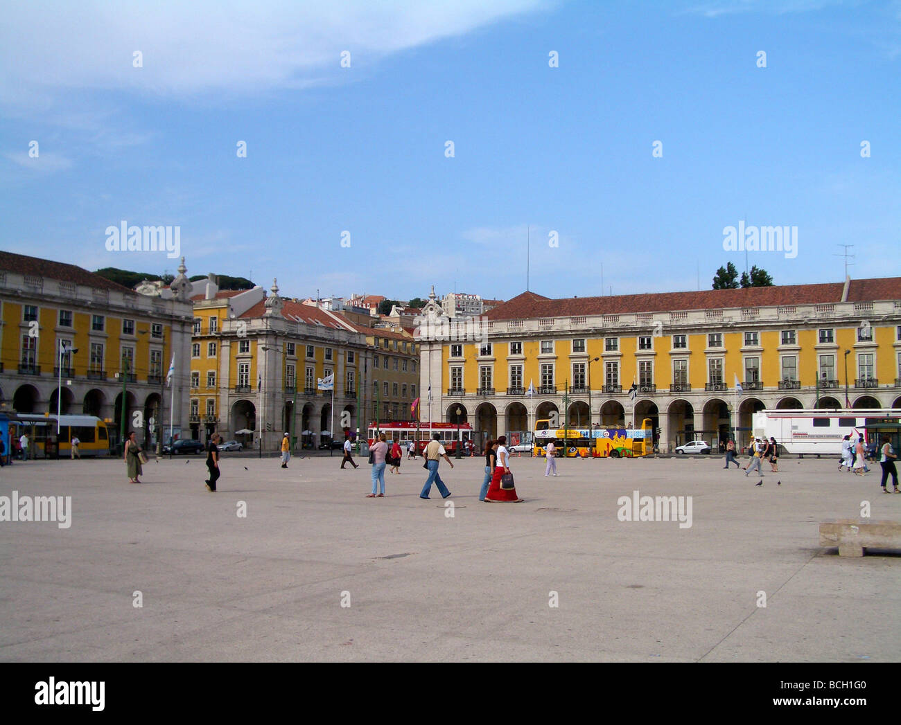 Commerce Square, Lisbon Stock Photo Alamy
