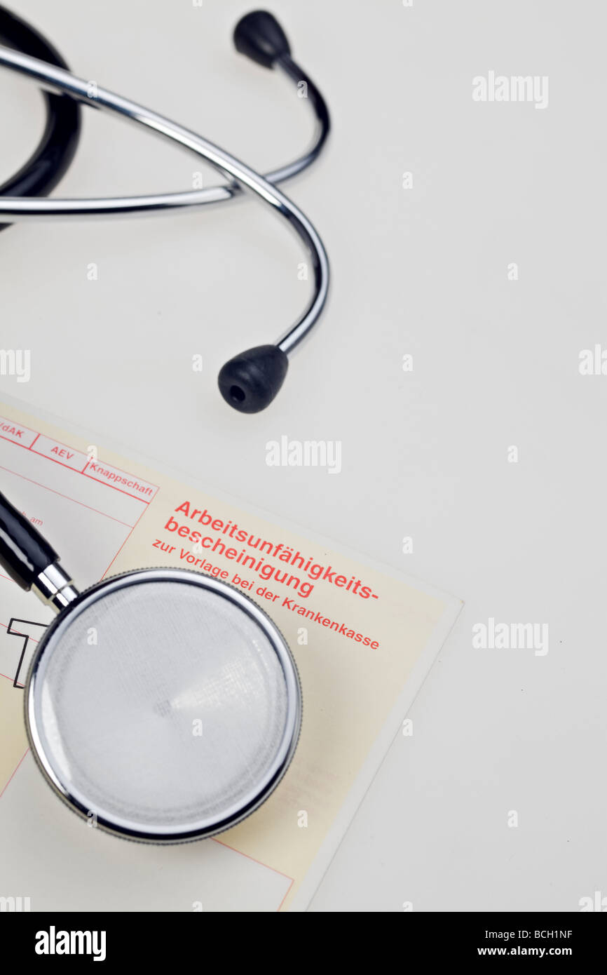stethoscope and forms Stock Photo Alamy