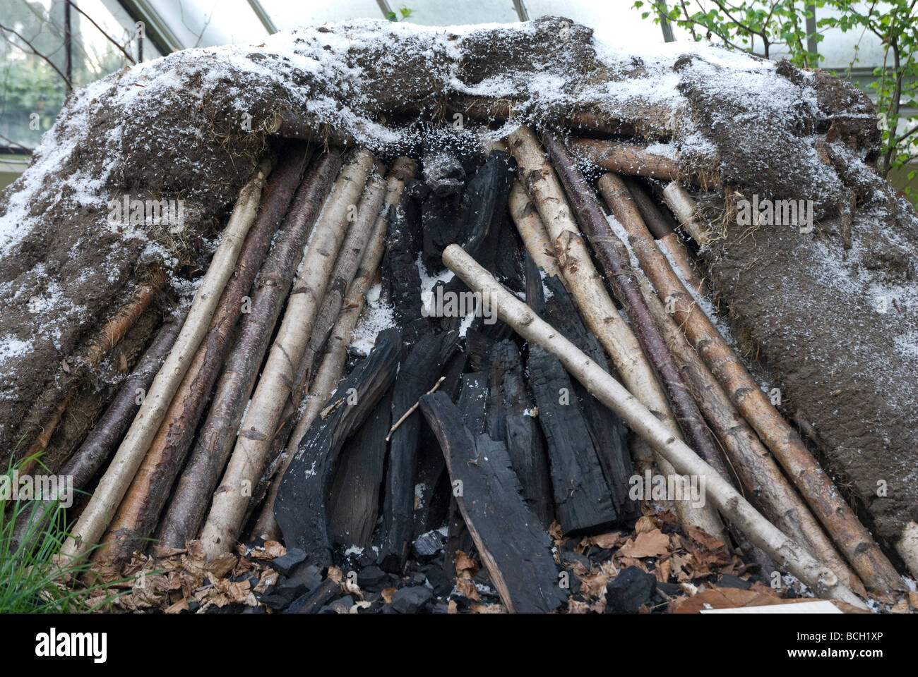 Charcoal burning kiln hires stock photography and images Alamy