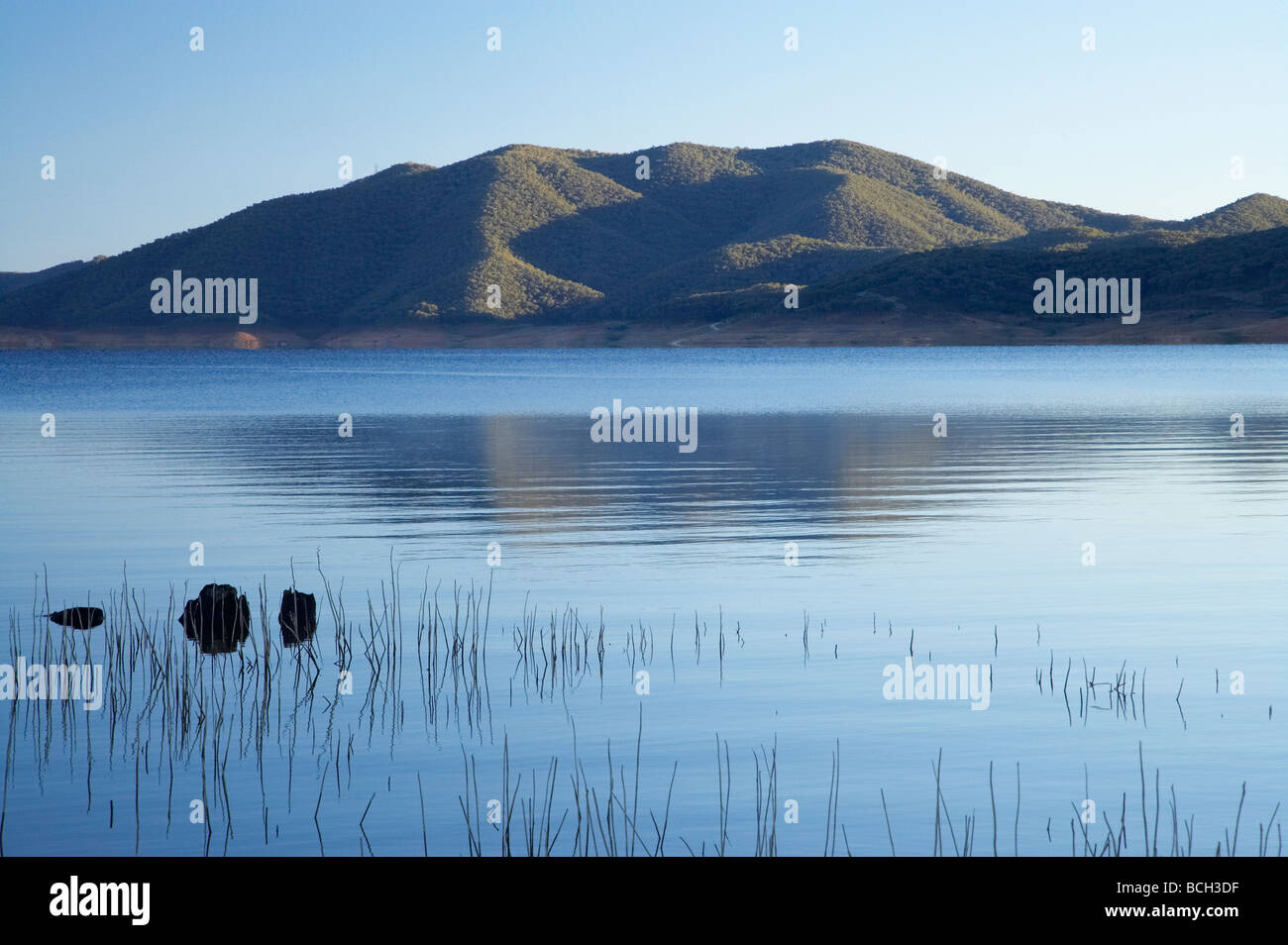 Blowering Dam Snowy Mountains New South Wales Australia Stock Photo