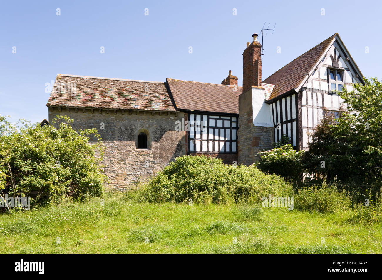 Odda's Chapel, Deerhurst, Gloucestershire Stock Photo Alamy