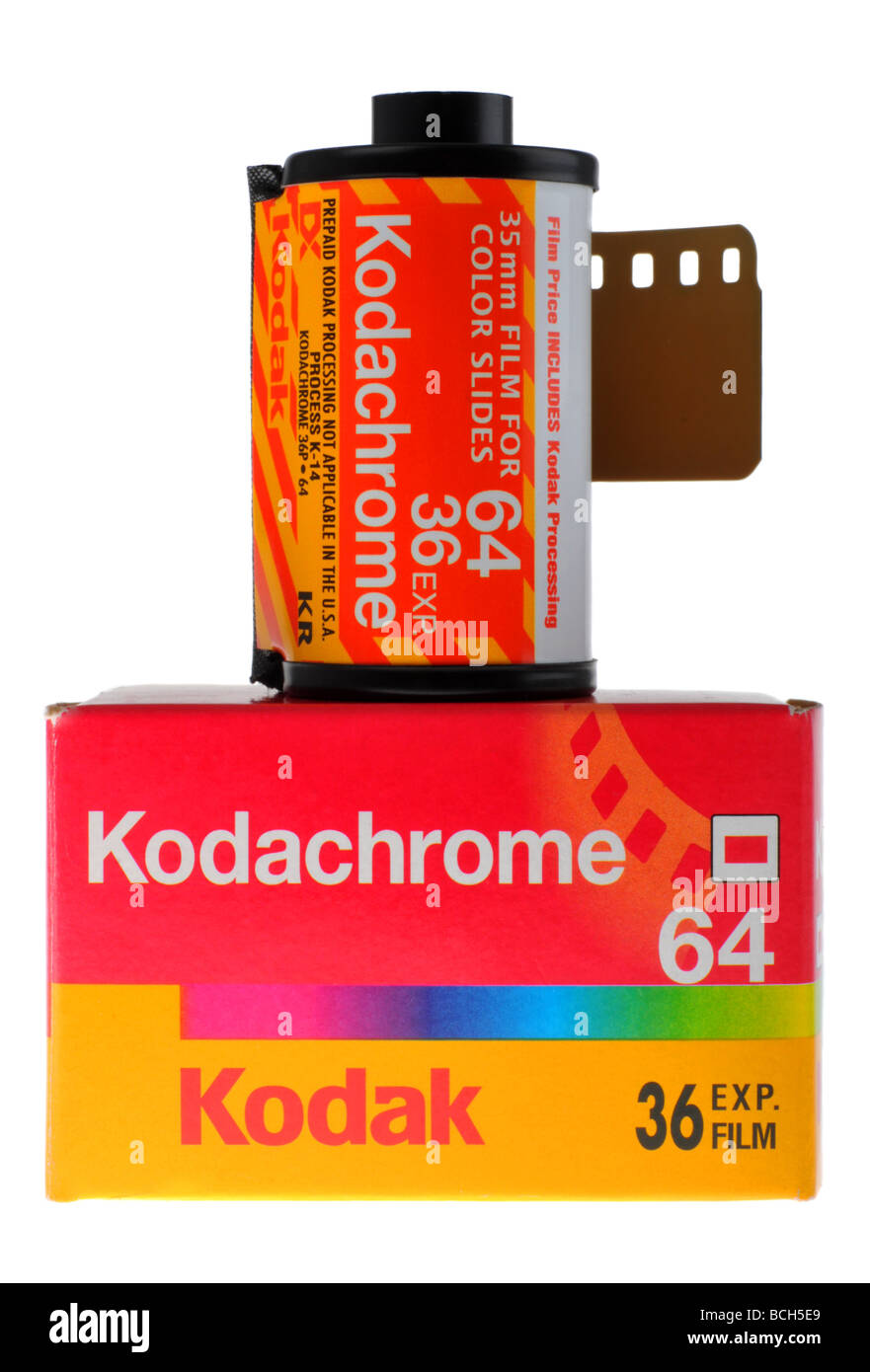 Kodak Kodachrome film Stock Photo