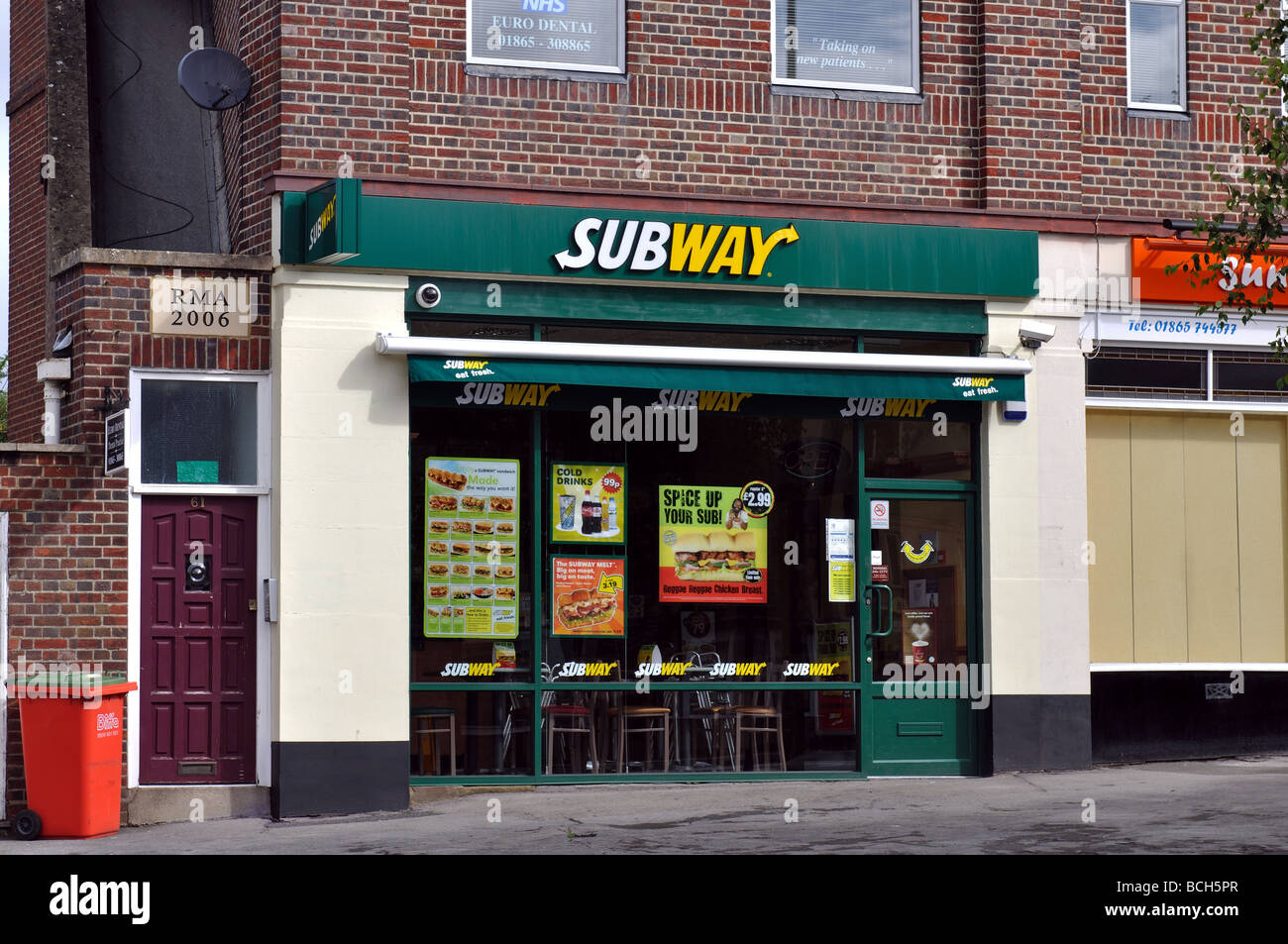 Subway sandwich shop, Headington, Oxford, England, UK Stock Photo Alamy