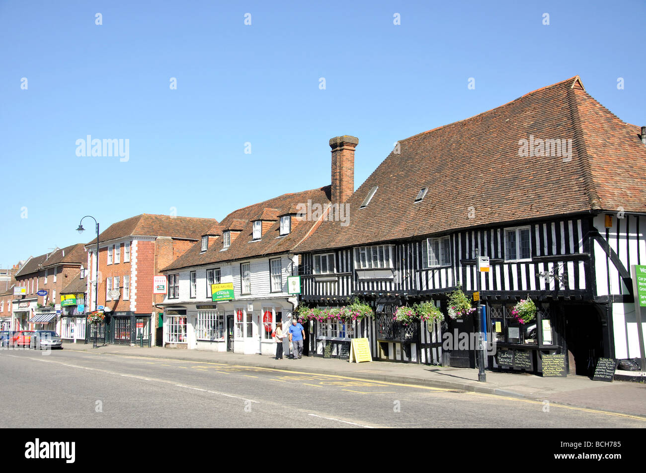 High Street, Tenterden, Kent, England, United Kingdom Stock Photo Alamy