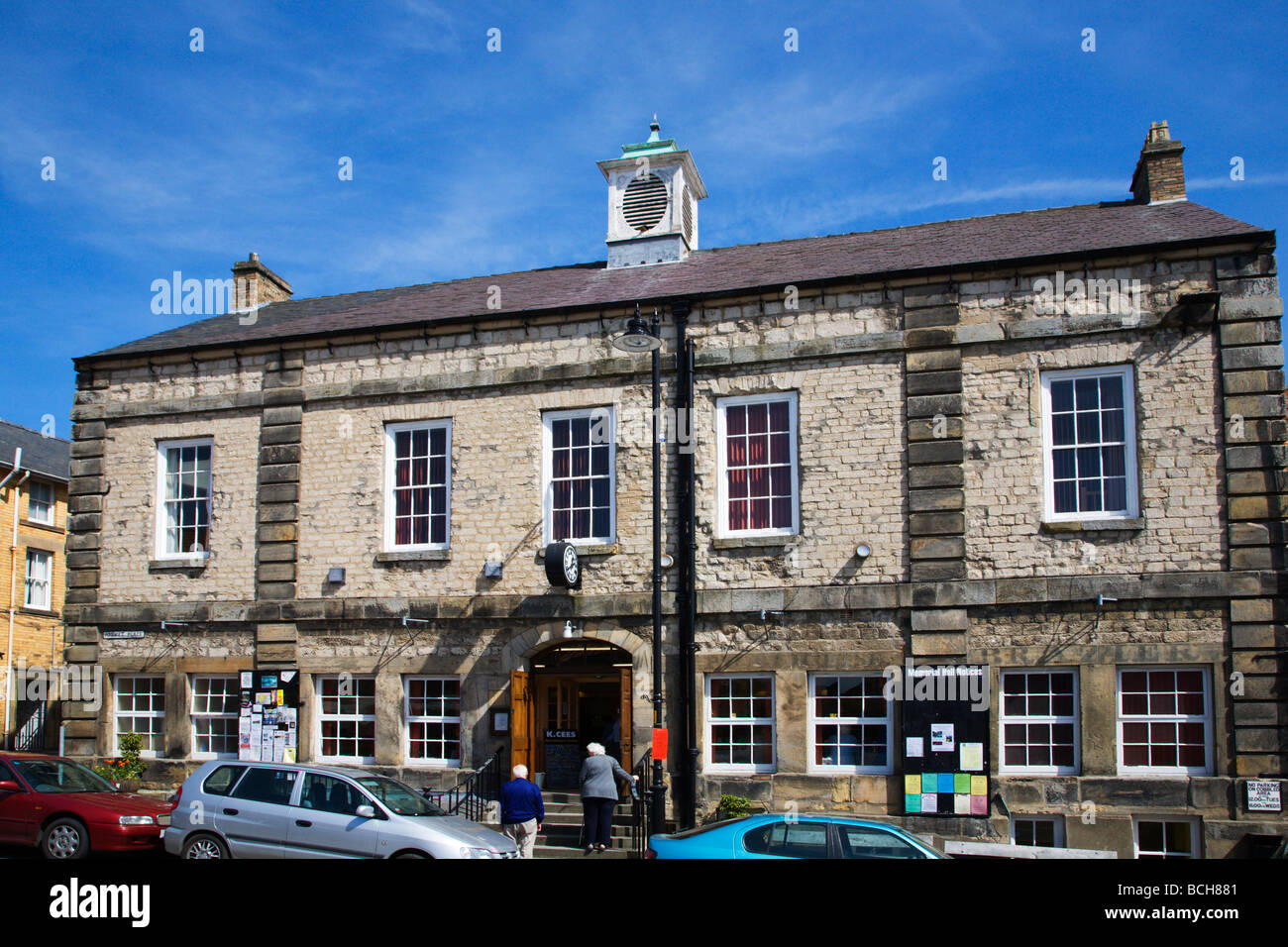 Memorial Hall Kirkbymoorside Yorkshire England Stock Photo Alamy
