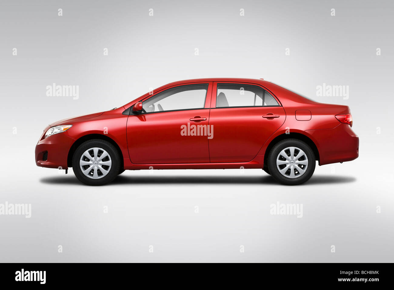 2010 toyota corolla in red hi-res stock photography and images - Alamy