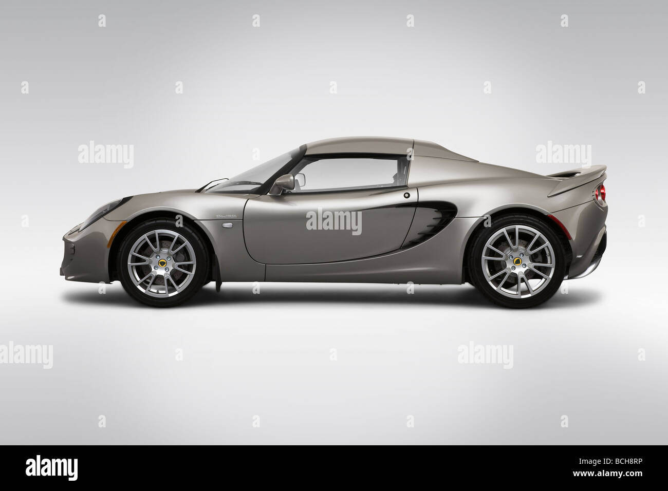 2009 Lotus Elise SC in Silver - Drivers Side Profile Stock Photo - Alamy