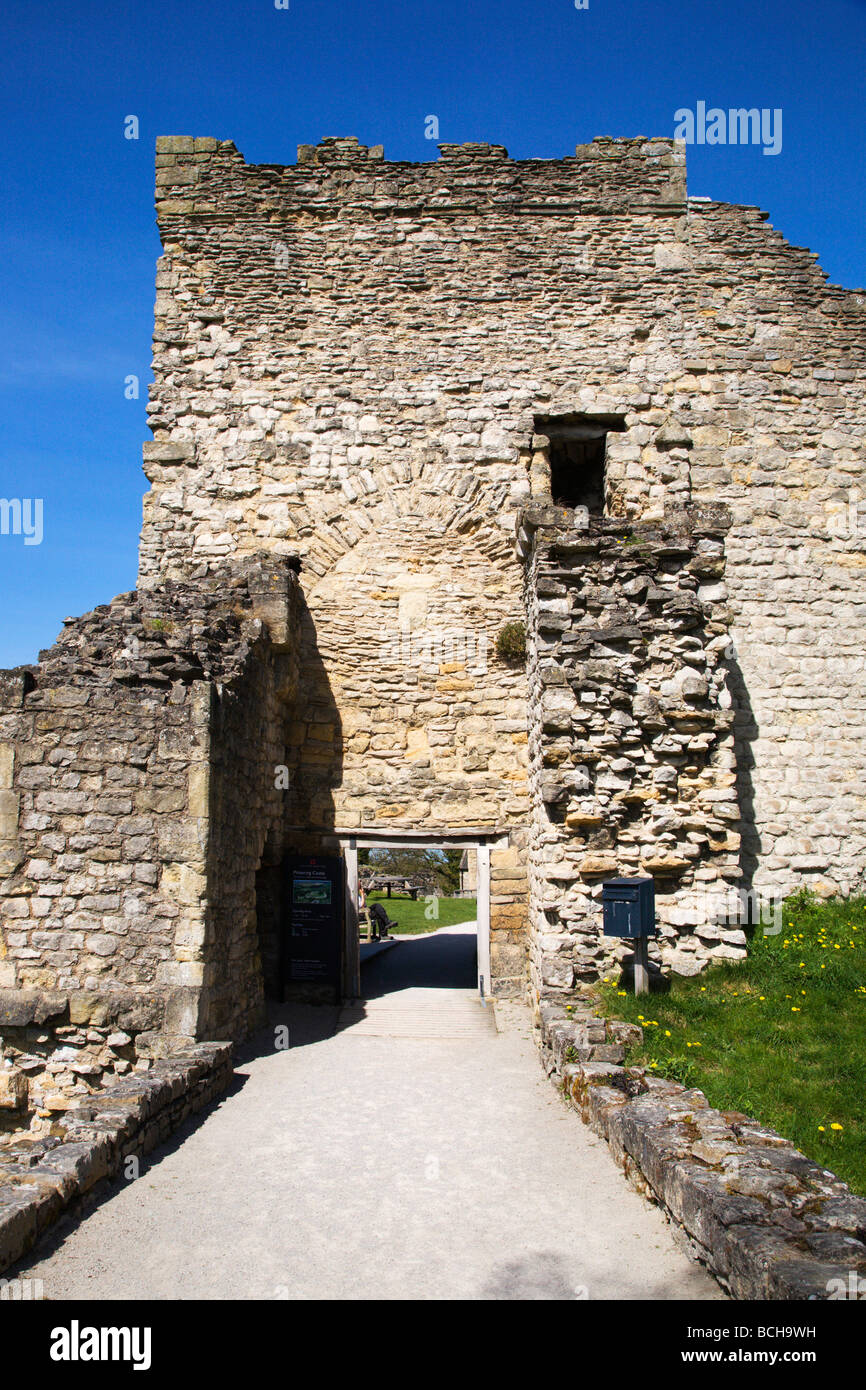 Pickering Castle Pickering North Yorkshire England Stock Photo Alamy
