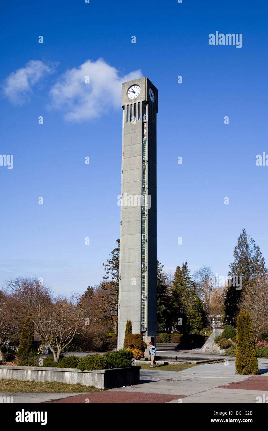 Clock Tower UBC Vancouver BC Canada Stock Photo Alamy