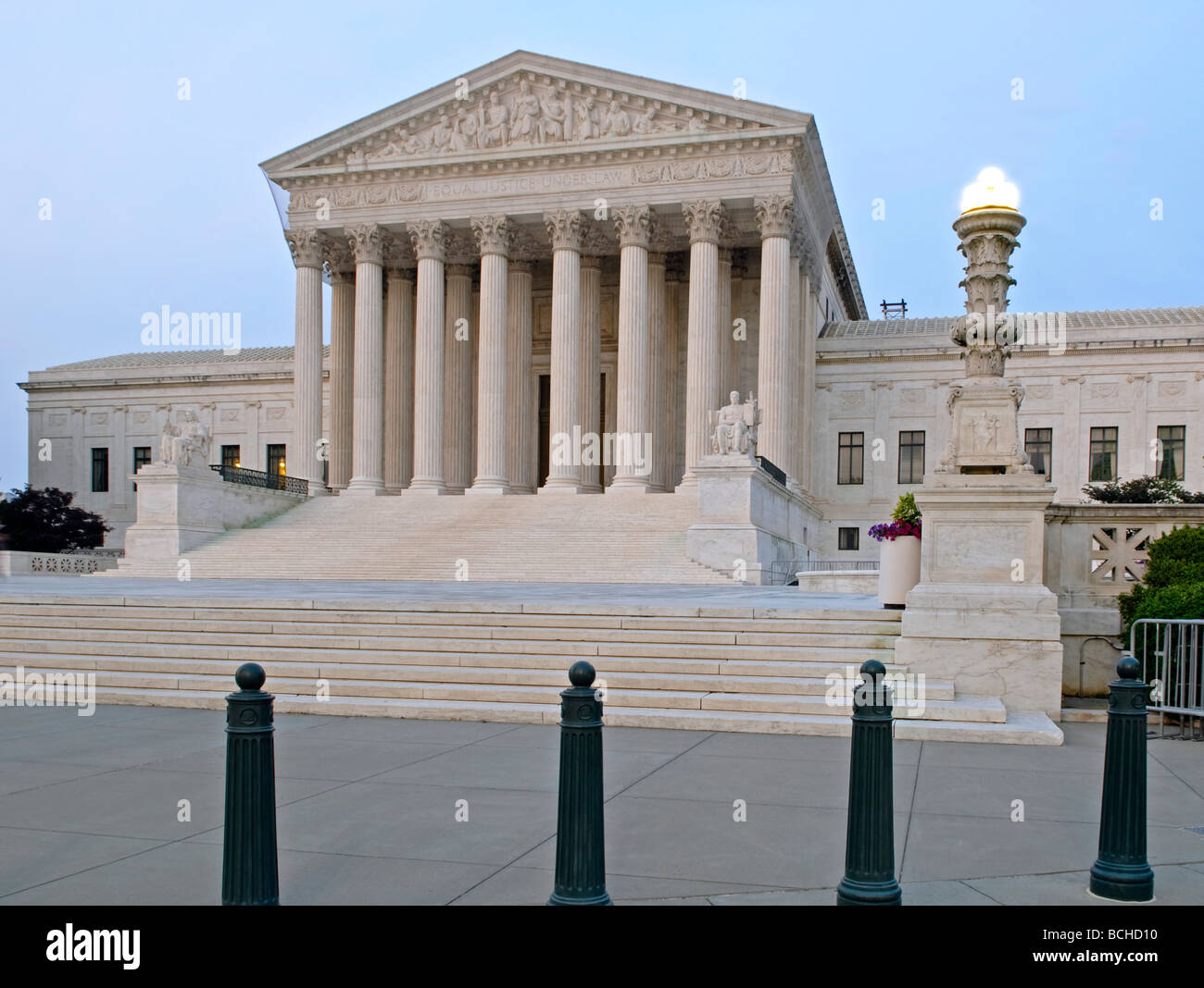 The United States Supreme Court building, Washington DC Stock Photo