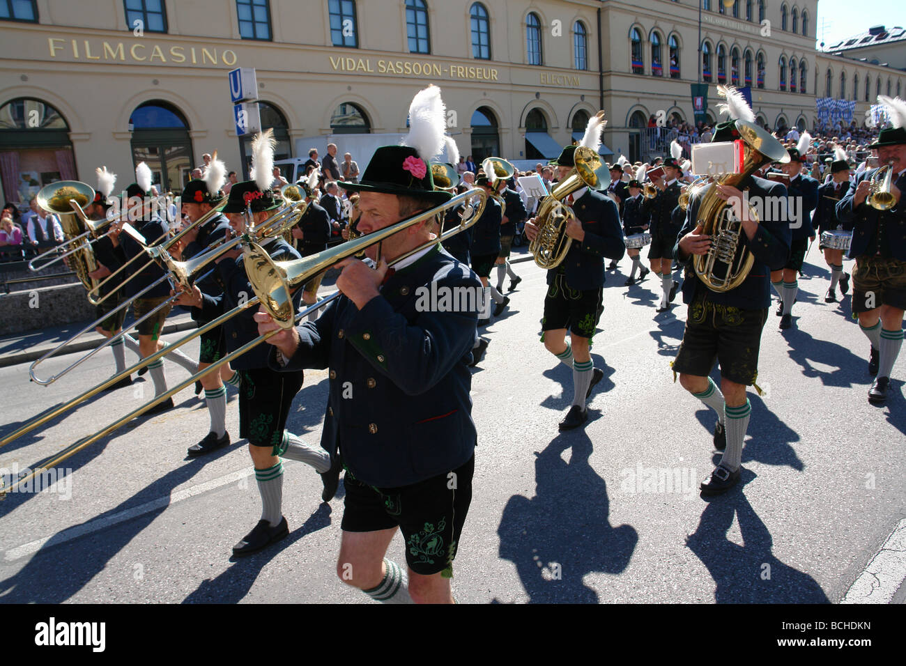 Europe Germany Munich Beer Festival Oktoberfest colorful traditional