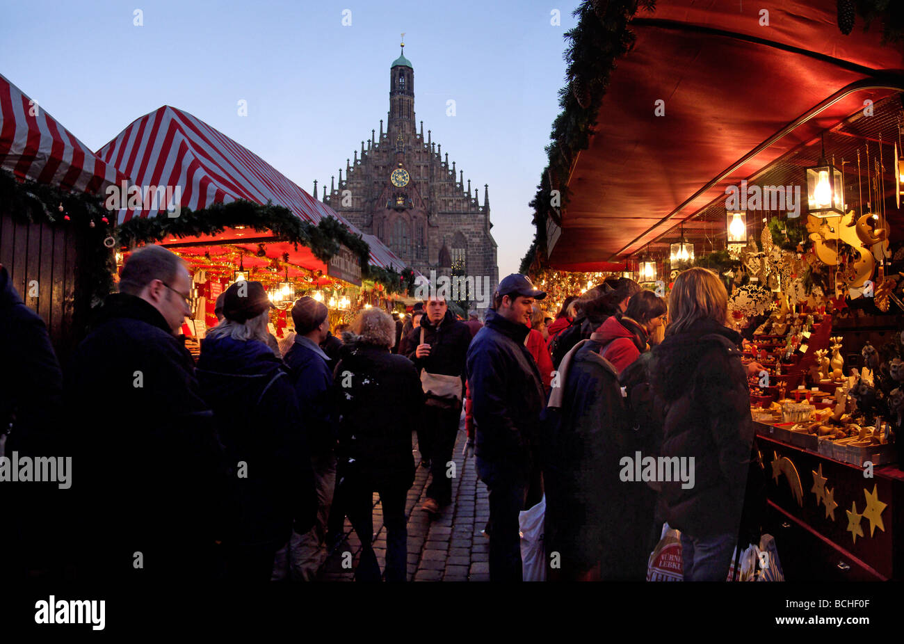 Nuremberg christmas market gluhwein hires stock photography and images