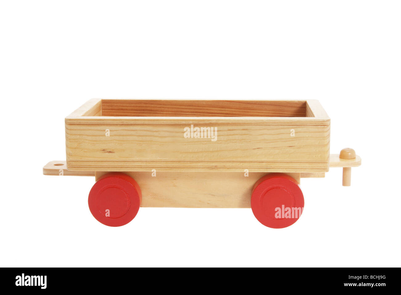 Wooden Toy Cart Stock Photo Alamy