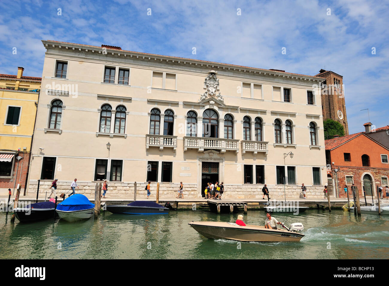 Museo Vetrario, Murano, Venice, Province of Venice, Veneto, Italy Stock ...