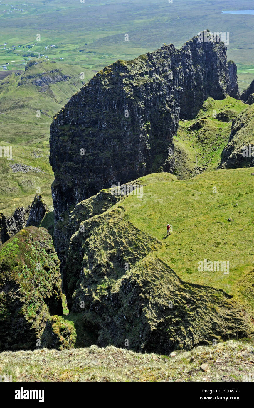 The Table, The Quiraing. Trotternish, Isle Of Skye, Inner Hebrides ...