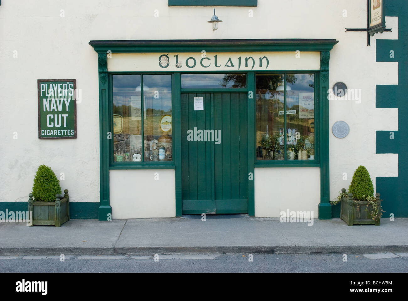 O'Lochlainn's bar, The Burren, County Clare, Ireland Stock Photo