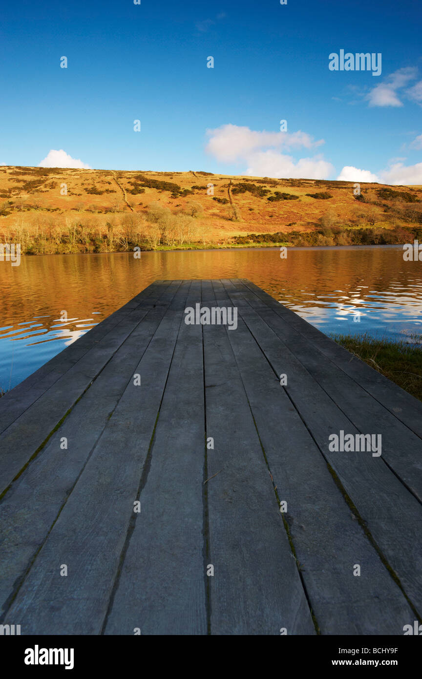 West Baldwin Reservoir Isle Of Man Stock Photo