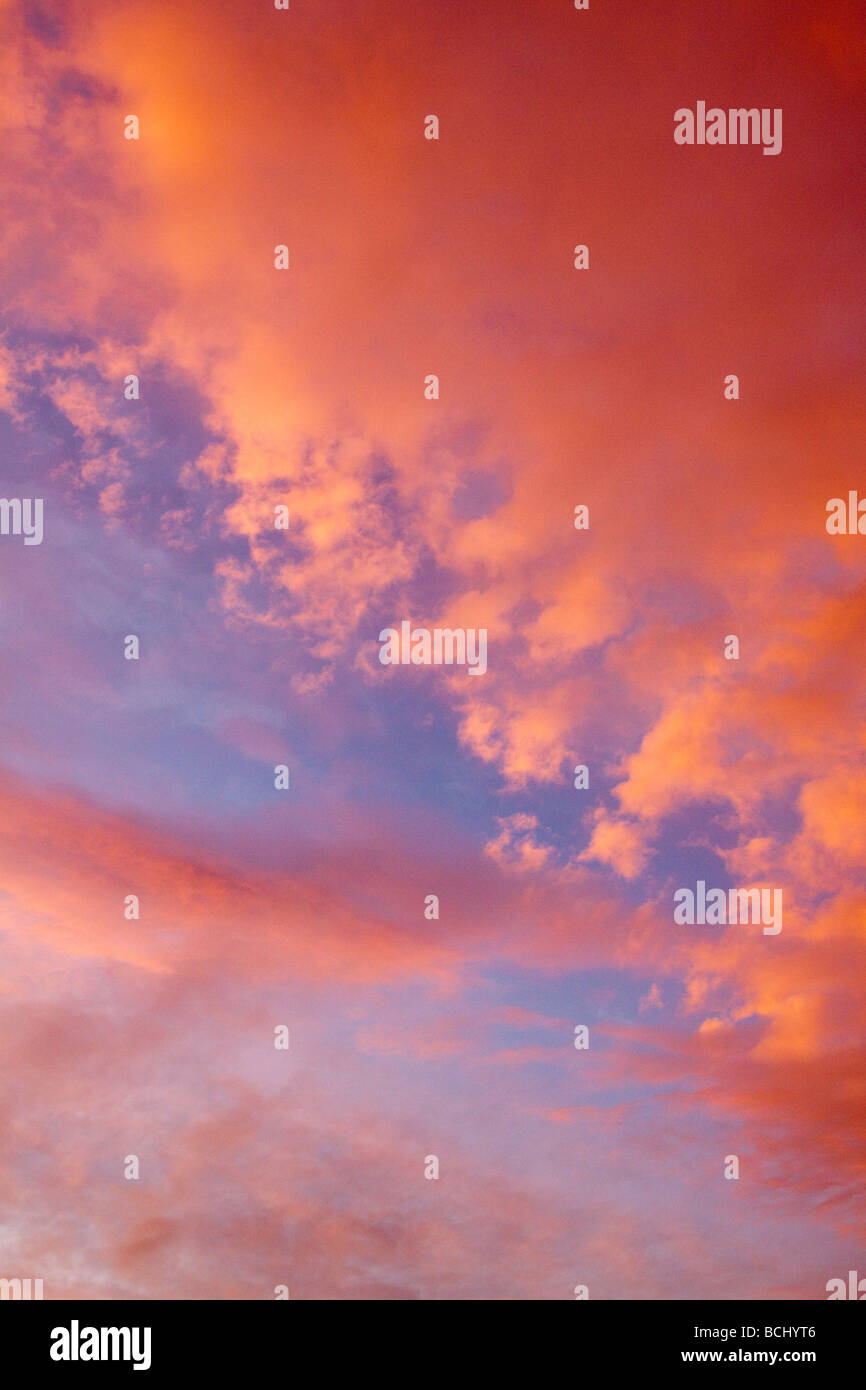 Red orange clouds hires stock photography and images Alamy