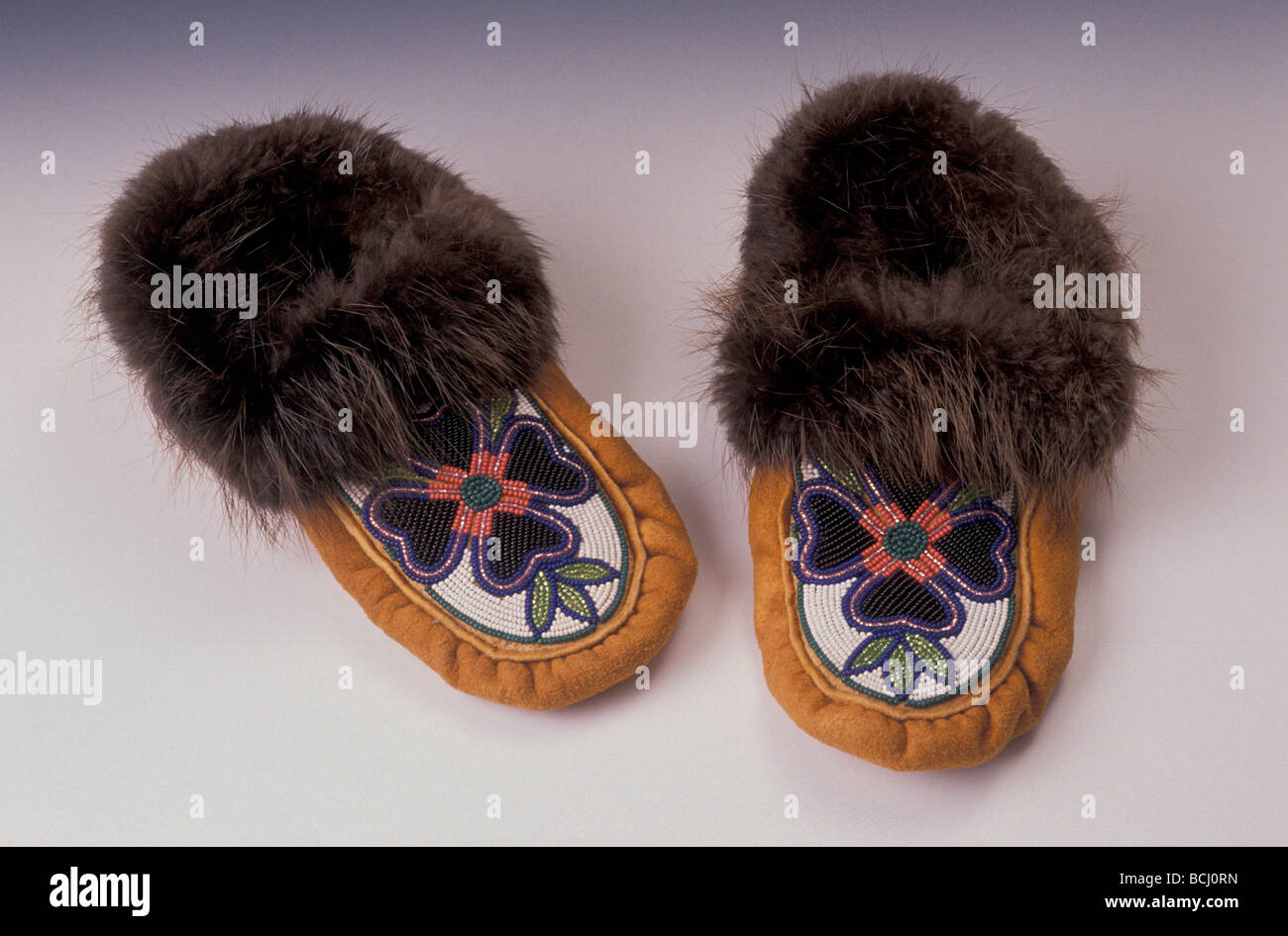 moose hide slippers