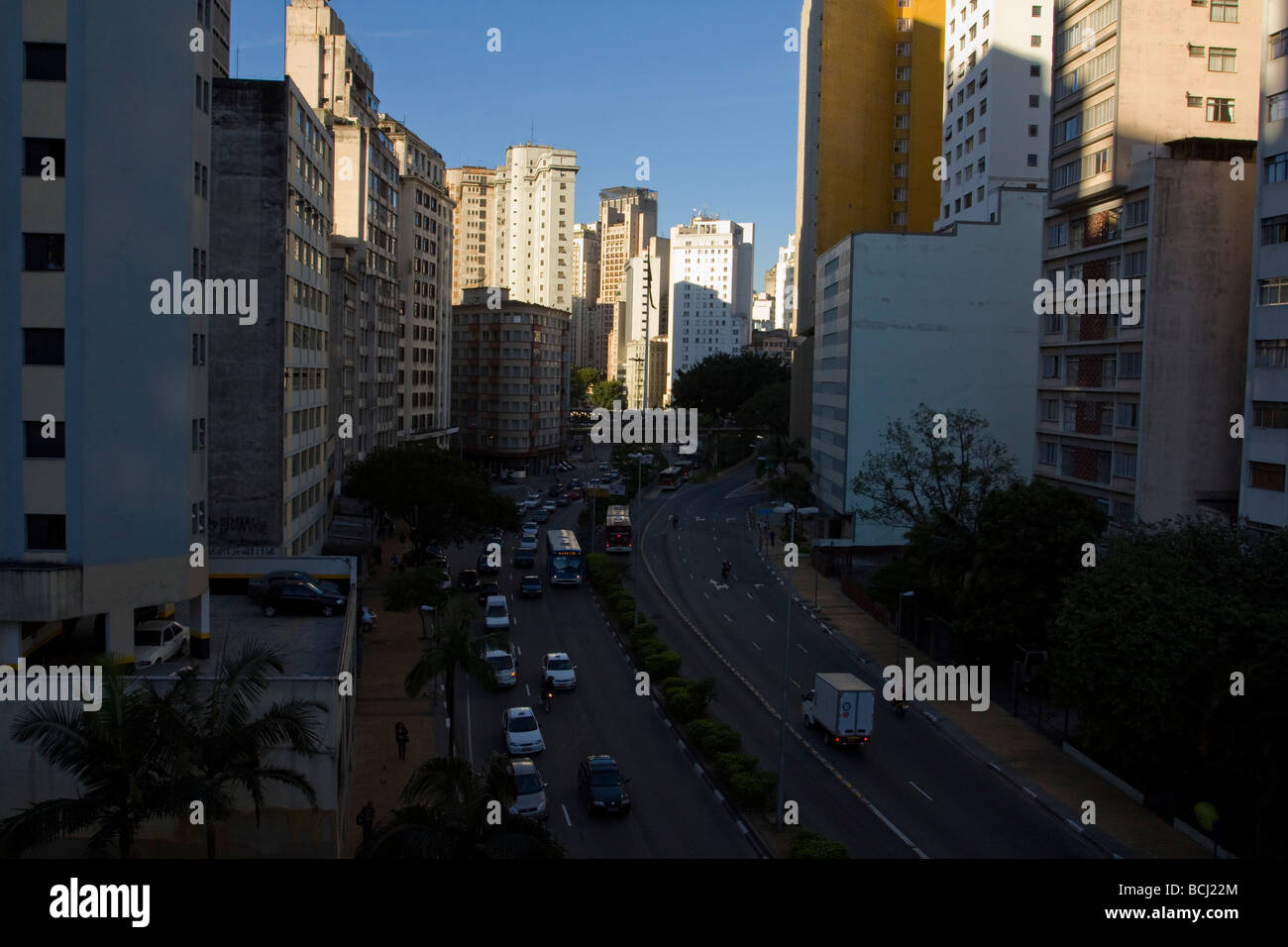 Down town of São Paulo, Brazil Stock Photo