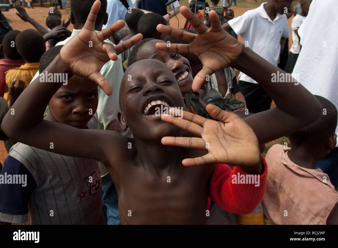 african children dancing Stock Photo Alamy