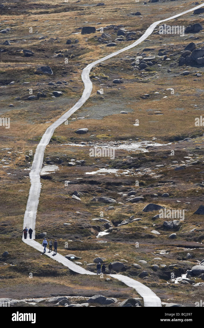 Walking Track to Mt Kosciuszko Kosciuszko National Park Snowy Mountains