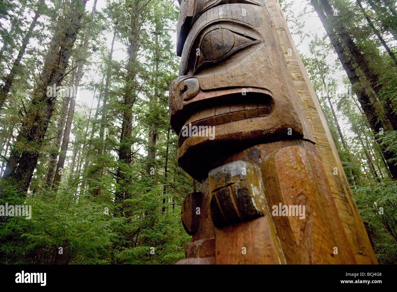 Totem Pole Sitka National Historic Park Tongass National Forest Sitka ...