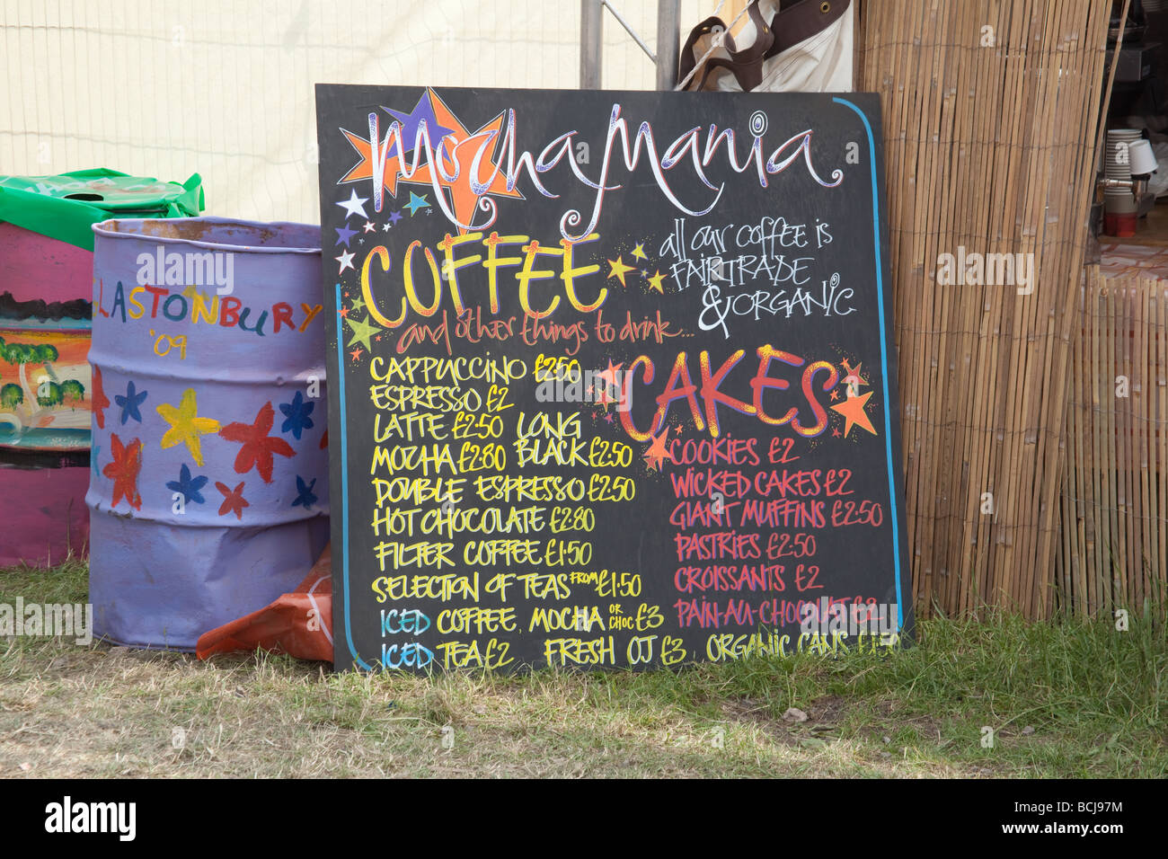 Summer cafe glastonbury hires stock photography and images Alamy