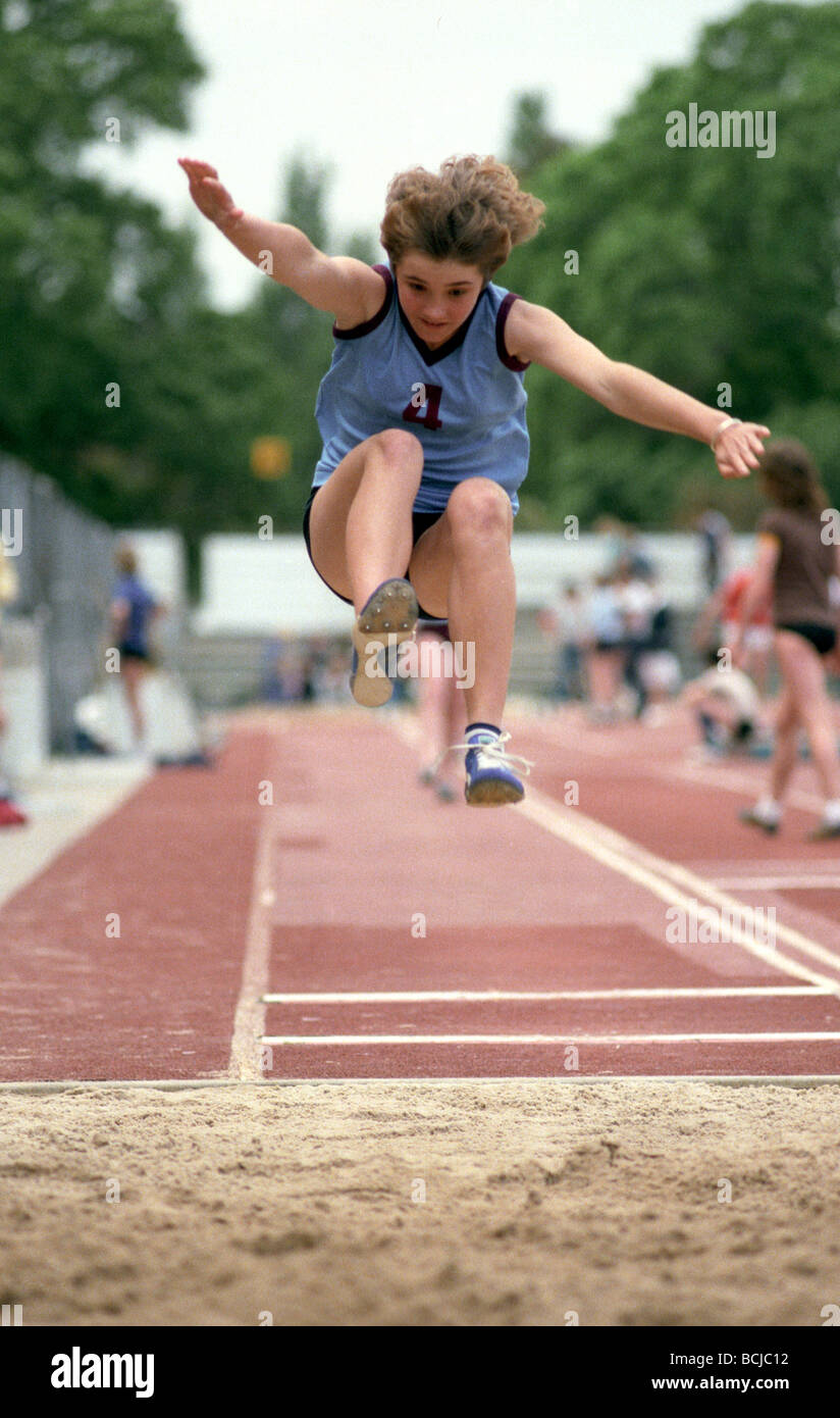 Long jump jumper hires stock photography and images Alamy