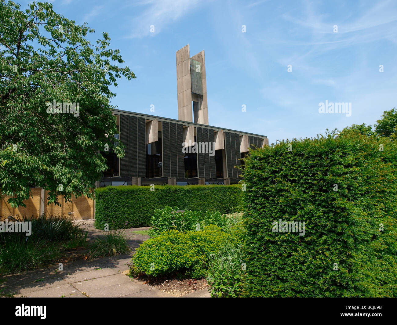 St Catherine's College Oxford University Stock Photo