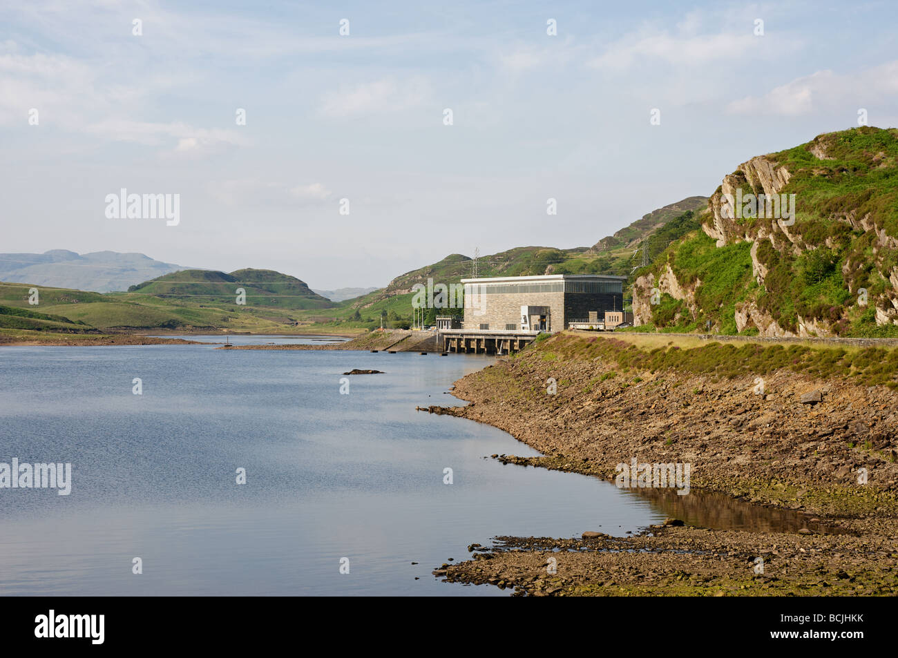 Ffestiniog hydro electric power station, North Wales Stock Photo Alamy