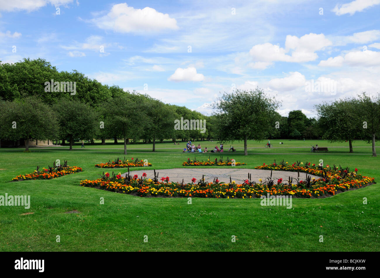 Jesus Green, Cambridge England UK Stock Photo Alamy