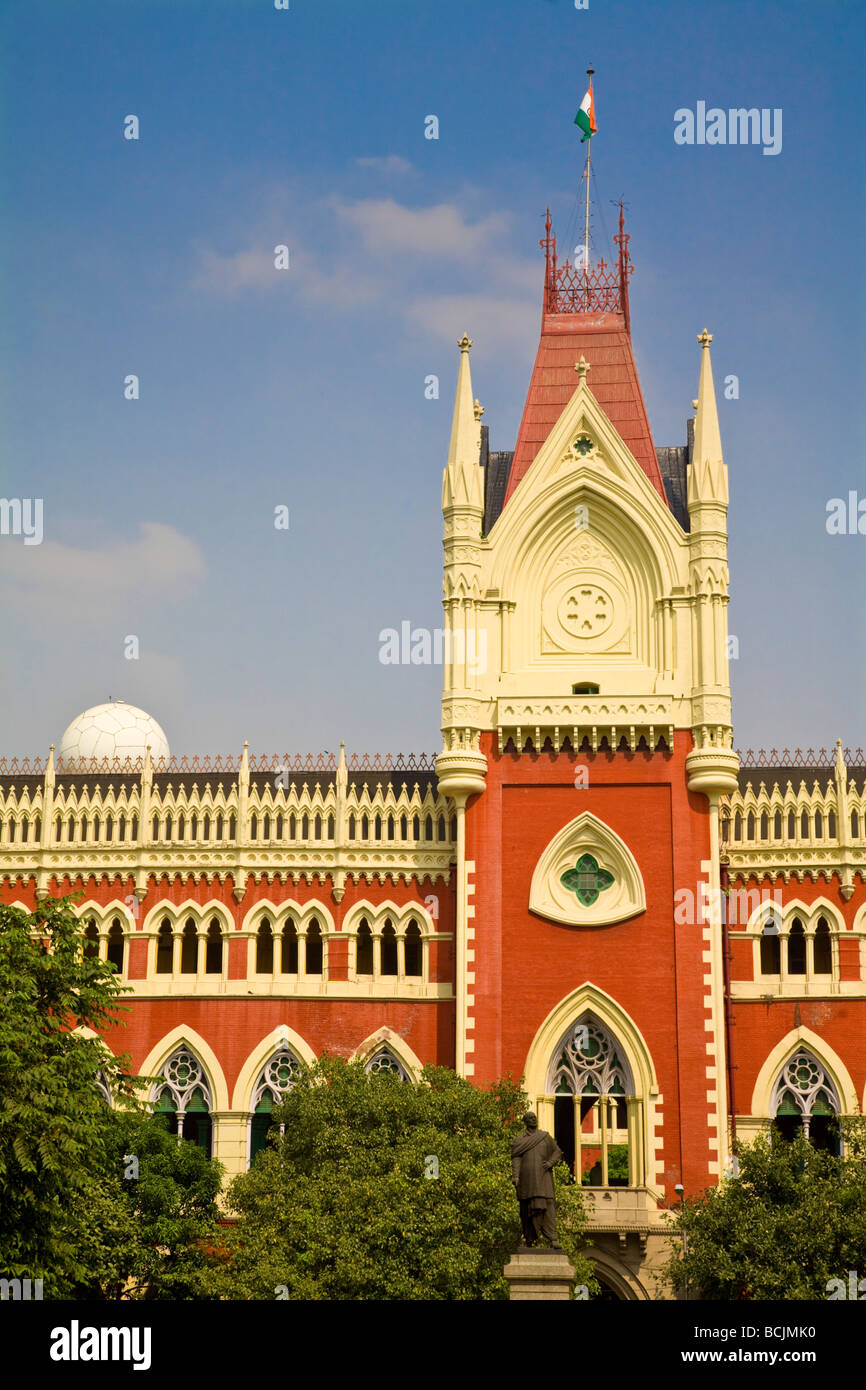 India, West Bengal, Kolkata, Calcutta, High Court Stock Photo