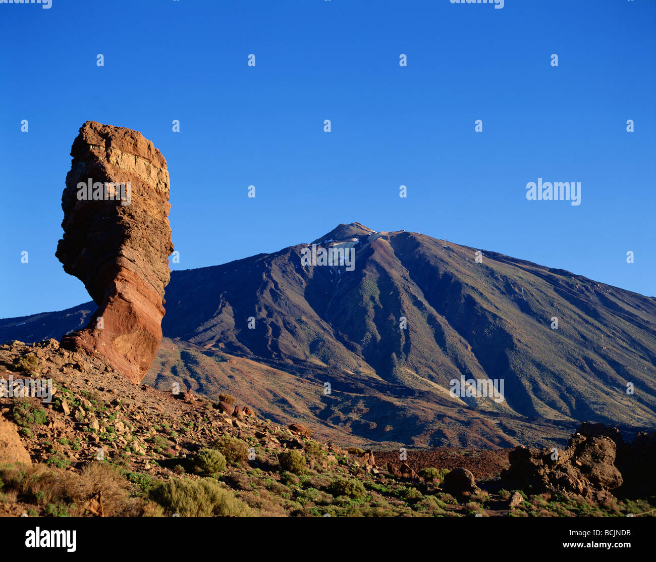 Spain, Canary Islands, Tenerife, Mount Teide Volcano Stock Photo