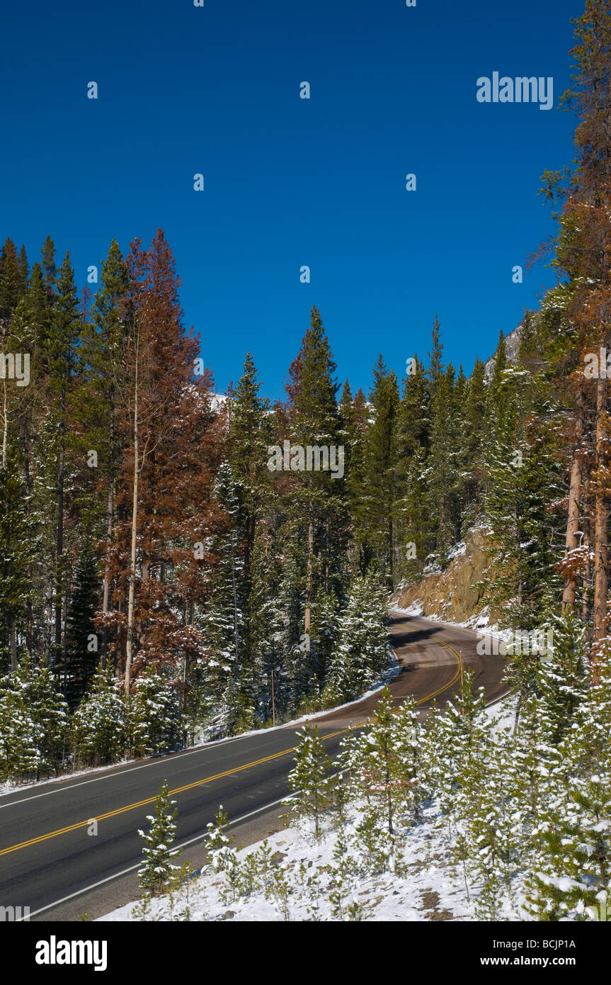 USA, Colorado, Rocky Mountain National Park Stock Photo