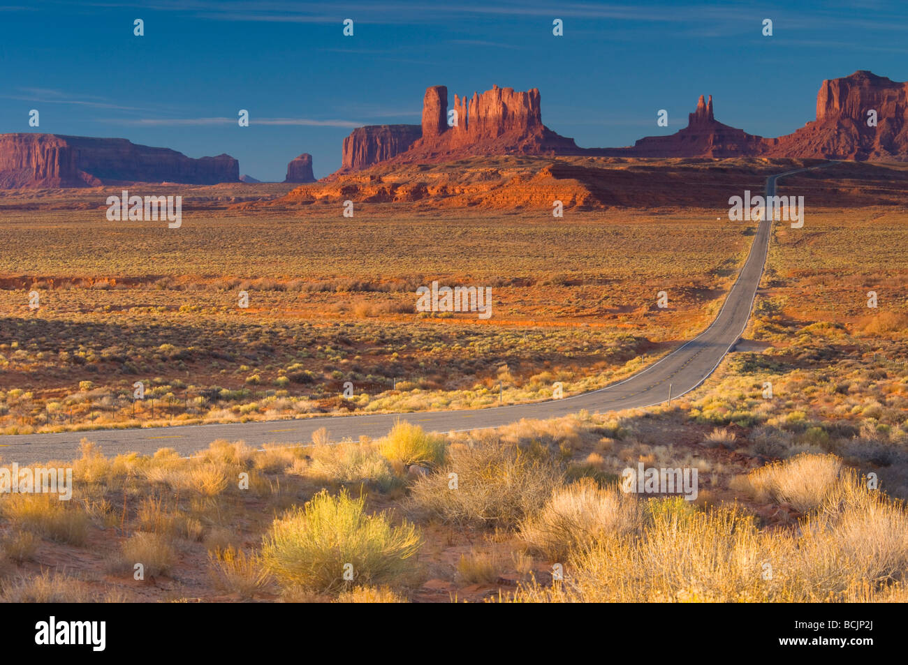 USA Arizona-Utah Monument Valley Stock Photo