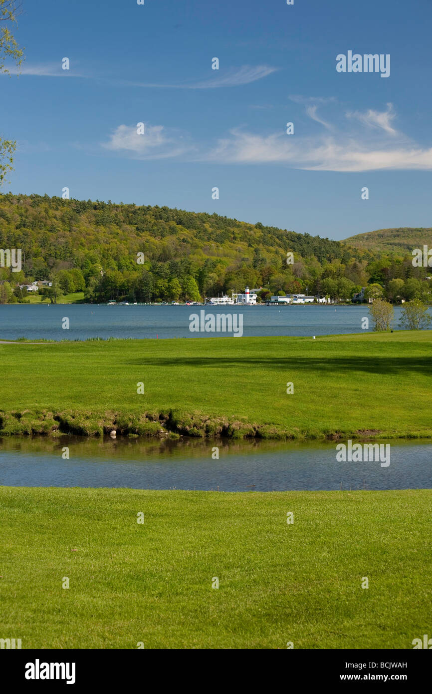 Leatherstocking Golf Course in Cooperstown NY Stock Photo